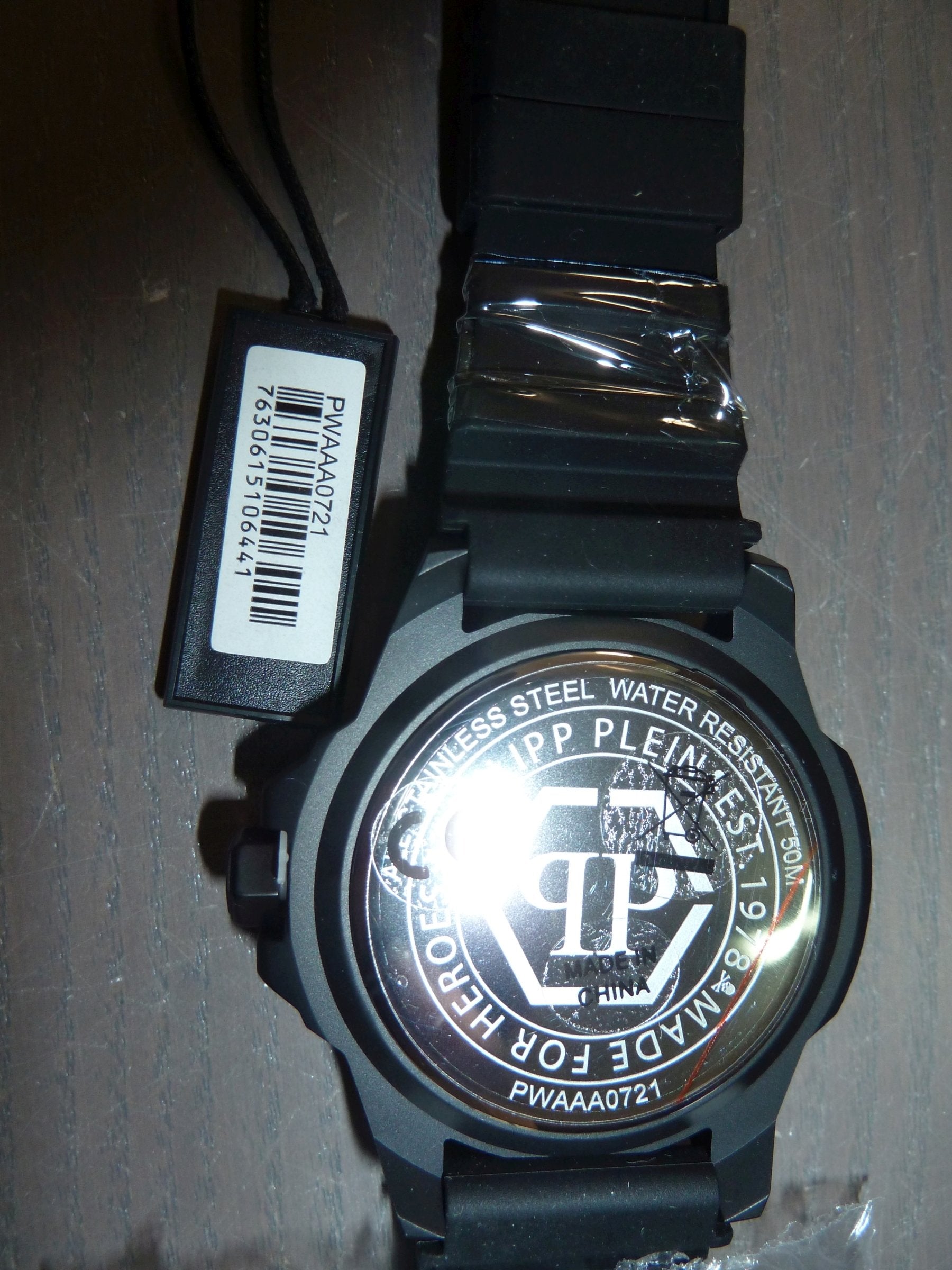 Philipp Plein Herrenuhr The $kull Titan Schwarz PWAAA0721