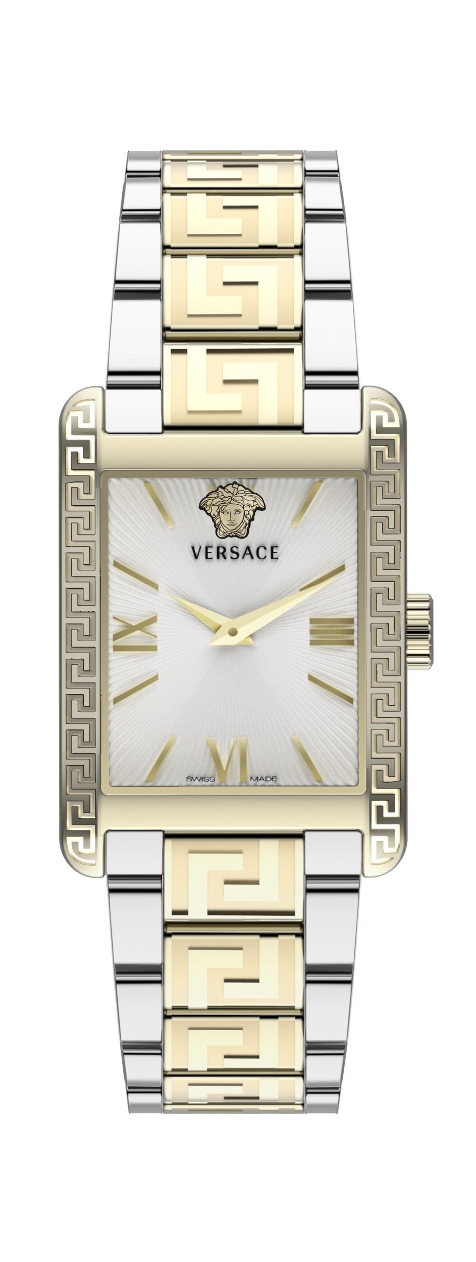Versace Armbanduhr Damen Tonneau Lady Bicolor VE1C00621