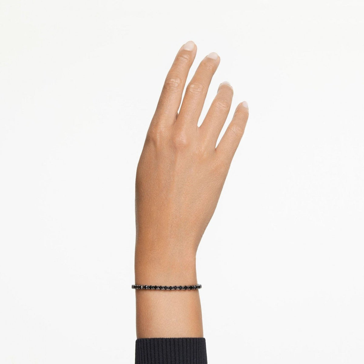 Swarovski Matrix Tennis Armband Unisex Schwarz 5664154