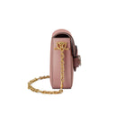 Gucci Handtasche Damen Horsebit 1955 Azalea Michele Dusty Carmine Rose Kristall 675801AACSV5842