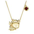 Swarovski Halskette Damen Chinese Zodiac Dragon Gelb Gold‑Tone 5676540