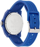 adidas Project Four SOLAR Unisex Armbanduhr, Solar-Dreizeigerwerk Analog, Kunststoff, 41 mm, Kunststoffarmband, Blau, 5 bar, Zifferblattfarbe: Blau, AOST25528