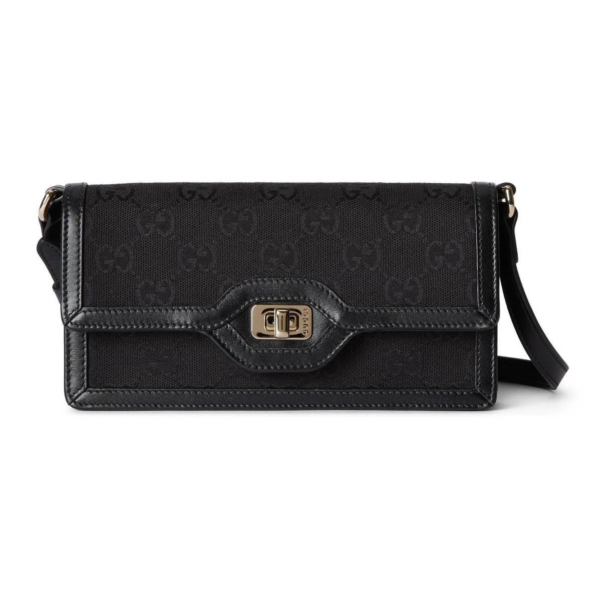Gucci Schultertasche Damen Luce Mini Schwarz 790038-FADHY-1000