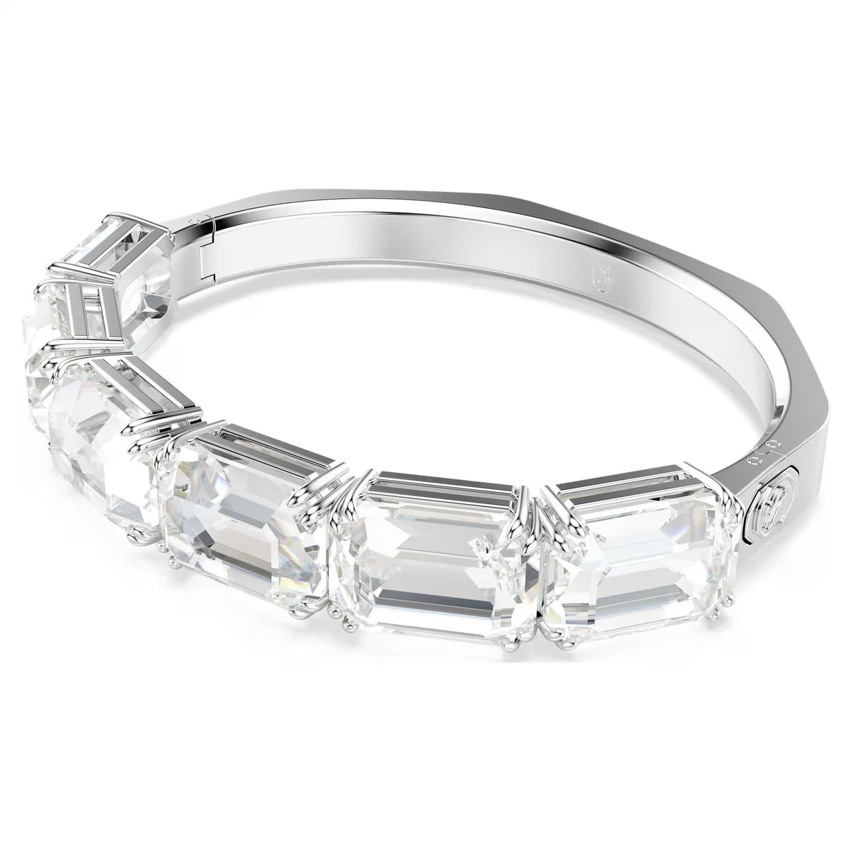 Swarovski Armband Unisex Millenia Bangle Octagon Cut weiß rhodiniert 5696321