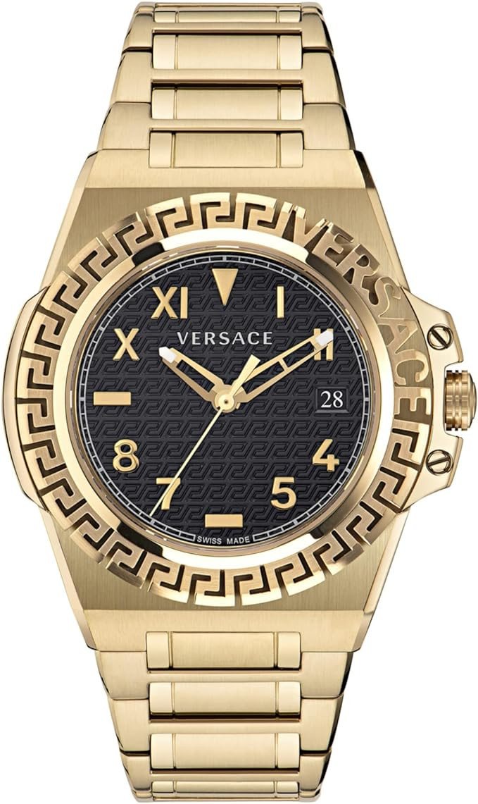 Versace Armbanduhr Herren Greca Reaction VE3I00522 Gold
