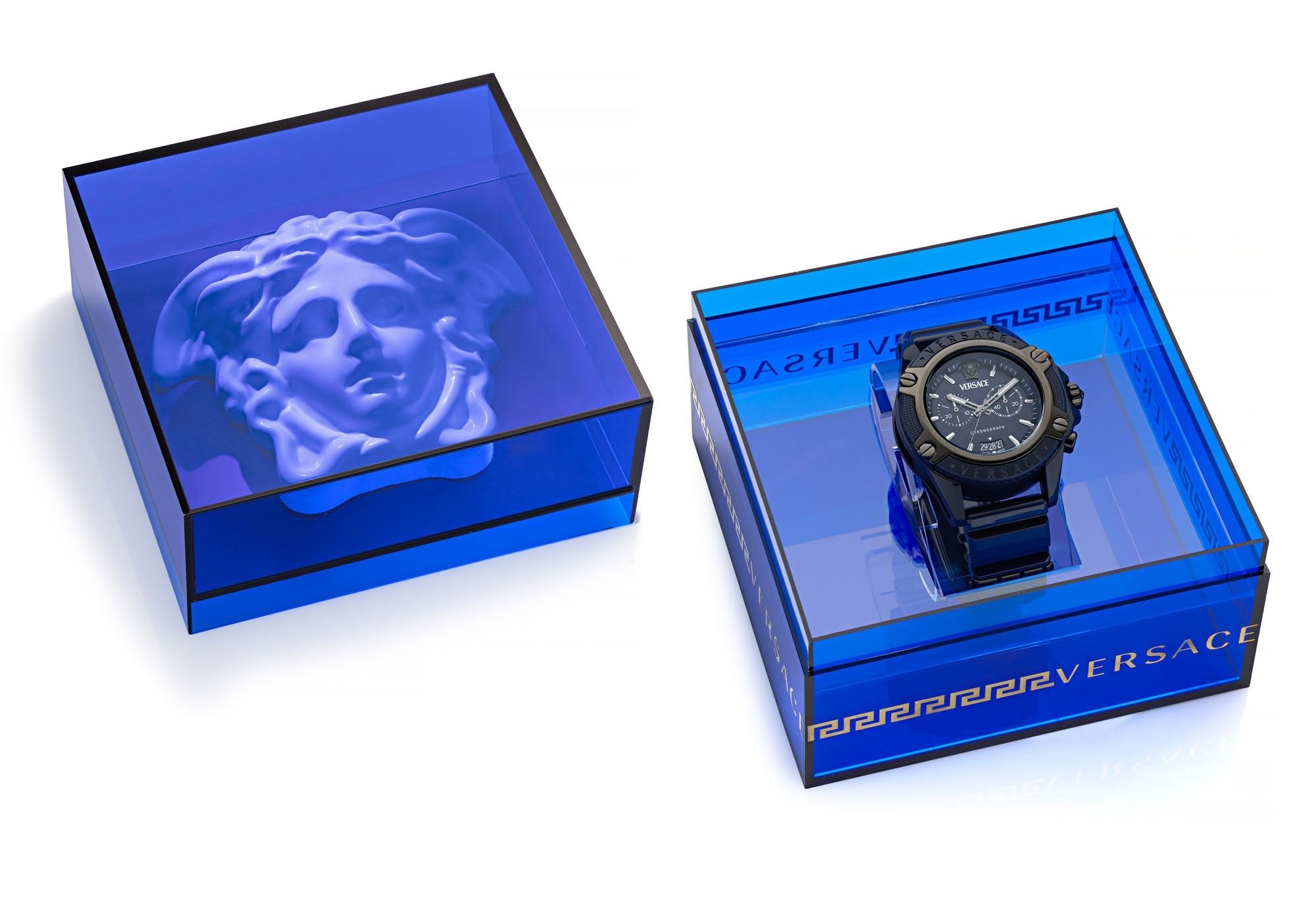 Versace Uhr Unisex Icon Active VE8P00624 Blau