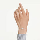 Swarovski Armband Damen Idyllia Herz mit Pfeil Weiß Goldfarben 5744061