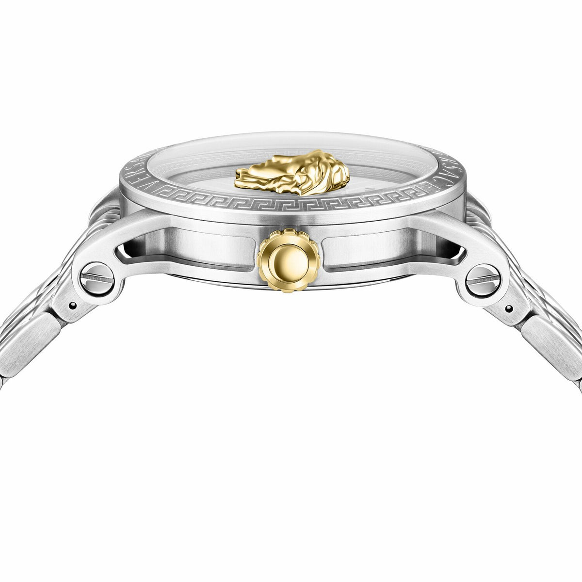 Versace Herren Armbanduhr  43 mm Armband Edelstahl CODE RESTYLING