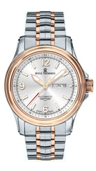 Revue Thommen Uhr Herren Air Speed Xlarge Silber Bicolor 16040.2452