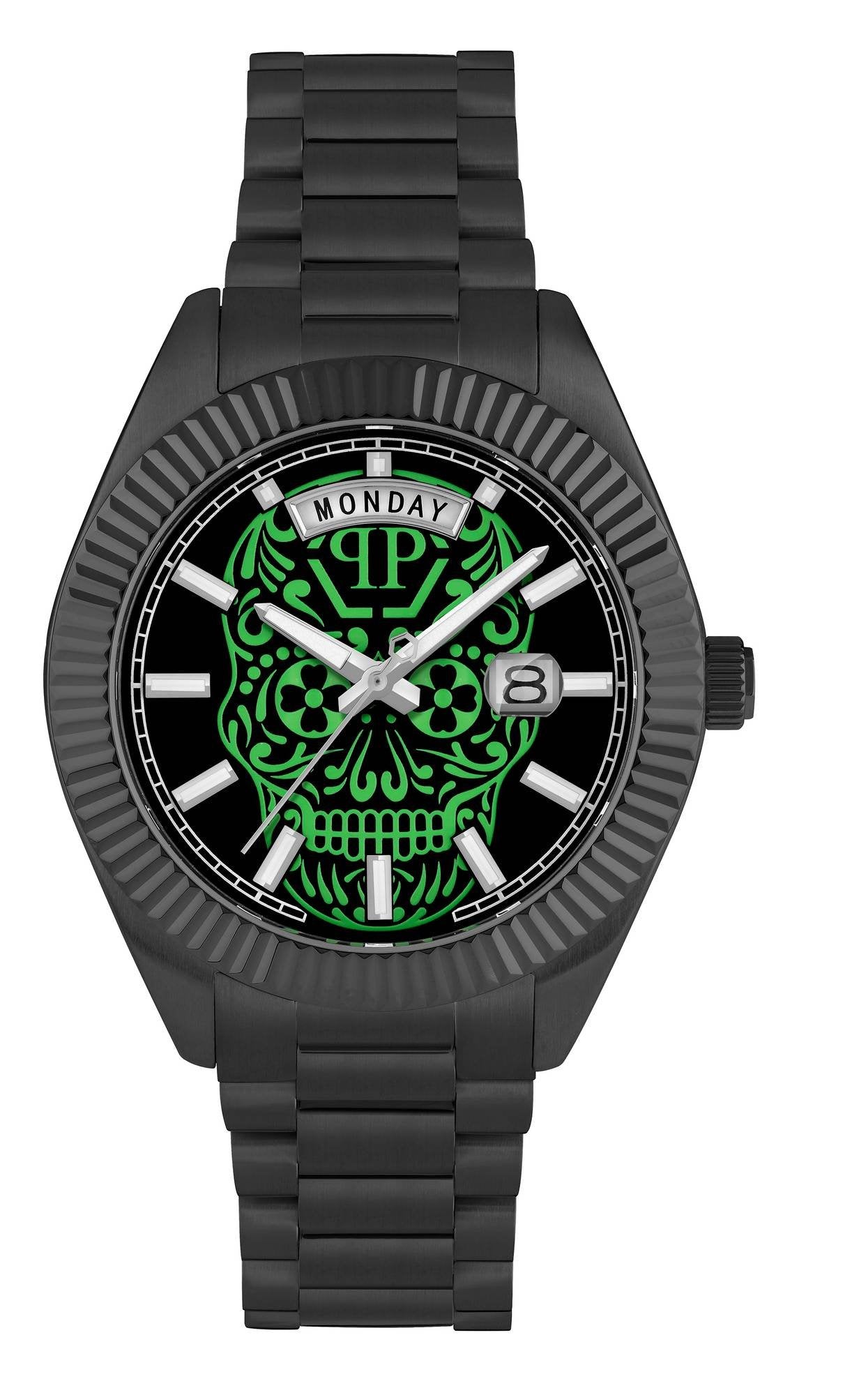 Philipp Plein Herrenuhr Date Superlative