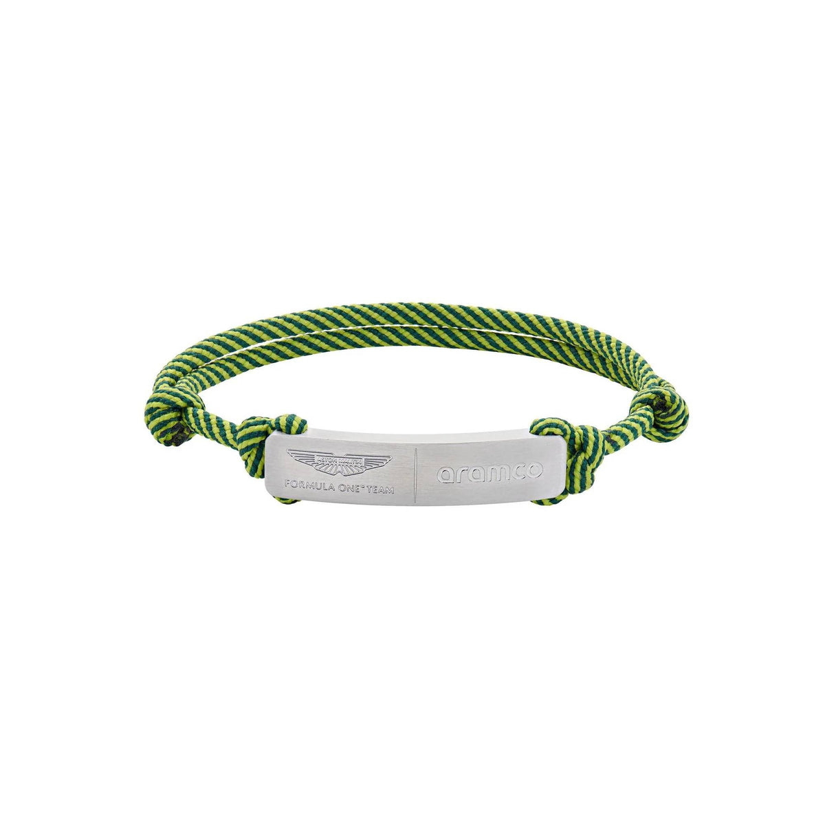 Aston Martin Herren‑Armband AM FORMULA 1 Grün/Silber MJFHF5BU2